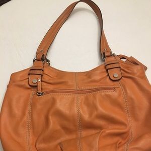 Leather handbag